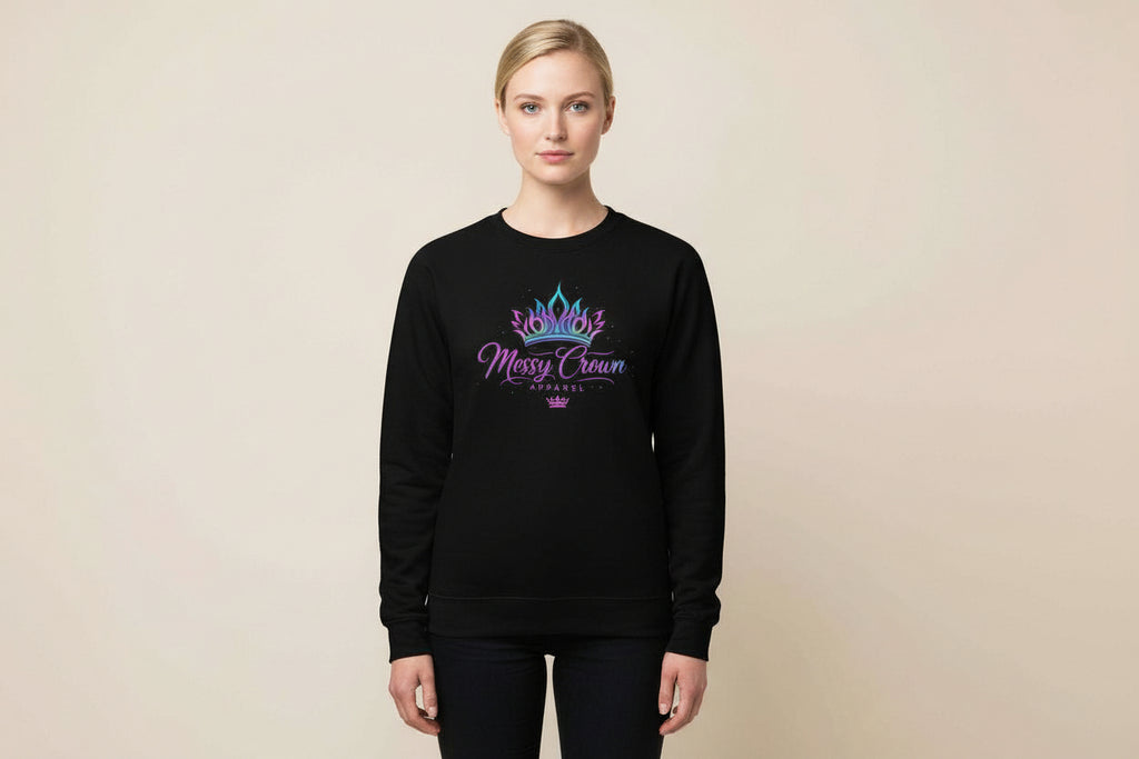 Messy Crown Crewneck