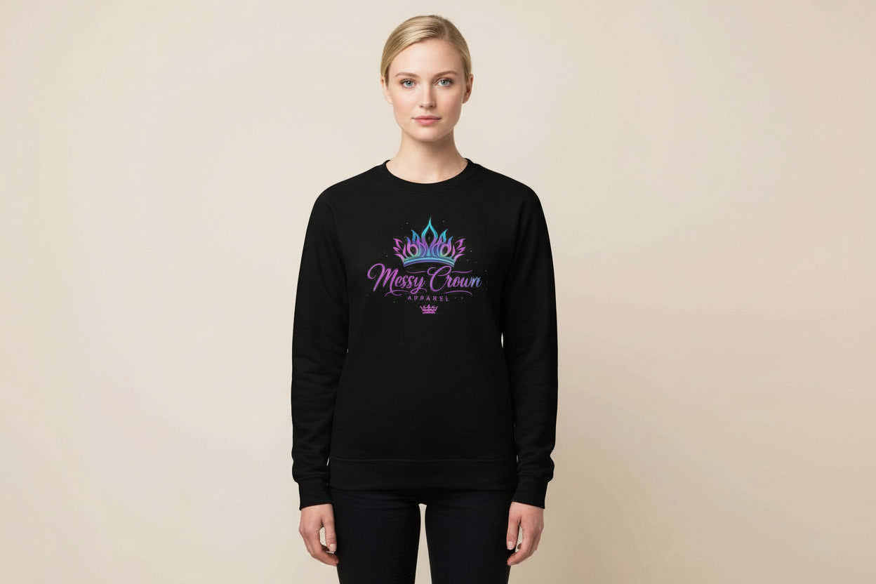 Messy Crown Crewneck